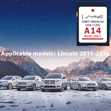 FORD LINCOLN A14 Latest GPS Navigation Map Update