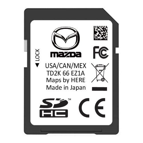 Mazda CX- TD EZ GPS Navigation SD Card